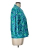 Appleseeds Teal 3/4 Sleeve Blouse Size L (petite) - photo 4