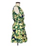 Sam Edelman 100% Polyester Tropical Green Cocktail Dress Size 6 - photo 4