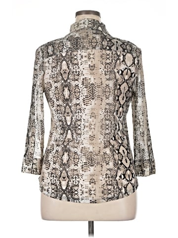 INC International Concepts 3/4 Sleeve Blouse (view 2)