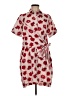 Free Assembly 100% Polyester Red Casual Dress Size M - photo 1