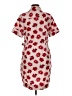 Free Assembly 100% Polyester Red Casual Dress Size M - photo 2