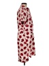 Free Assembly 100% Polyester Red Casual Dress Size M - photo 4