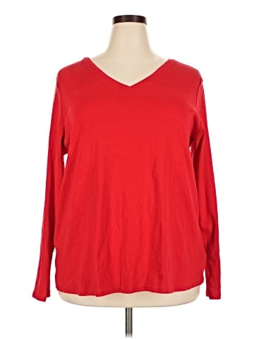 Liz Claiborne Long Sleeve T-Shirt (view 1)