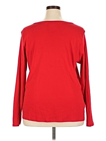 Liz Claiborne Long Sleeve T-Shirt (view 2)