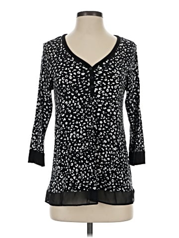 DKNY Long Sleeve Blouse (view 1)