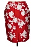 Talbots 100% Polyester Print Red Formal Skirt Size 10 (petite) - photo 2