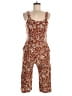 Monteau Print Brown Jumpsuit Size M - photo 1