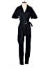 Zara Solid Black Jumpsuit Size S - photo 1