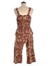 Monteau Print Brown Jumpsuit Size M - photo 2