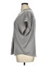 Lucky Brand 100% Polyester Gray Short Sleeve Blouse Size XL - photo 5