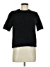 Kensie Black Short Sleeve Top Size M - photo 1