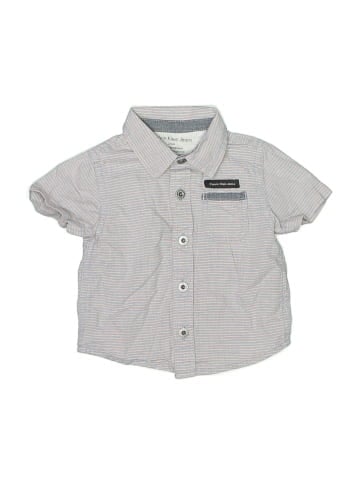 CALVIN KLEIN JEANS Short Sleeve Button-Down Shirt (view 1)