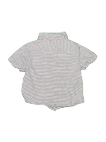 CALVIN KLEIN JEANS Short Sleeve Button-Down Shirt (view 2)