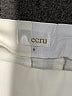 Ecru Ivory Casual Pants Size 0 - photo 7