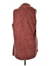 Cherish 100% Polyester Brown Sweater Vest Size L - photo 2