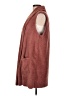 Cherish 100% Polyester Brown Sweater Vest Size L - photo 5