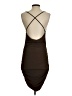 Zara Solid Brown Cocktail Dress Size S - photo 2