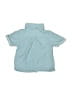 Unbranded 100% Cotton Teal Short Sleeve Button-Down Shirt Size 3-6 mo - photo 2