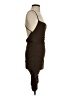 Zara Solid Brown Cocktail Dress Size S - photo 4