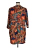 ChicMe Paisley Orange Casual Dress Size XL - photo 2