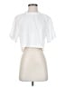 Cider White Short Sleeve Turtleneck Size S - photo 1