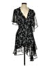 Francesca's 100% Polyester Black Cocktail Dress Size 1X - photo 1