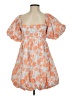 PrettyLittleThing 100% Polyester Orange Cocktail Dress Size 2 - photo 1