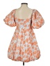 PrettyLittleThing 100% Polyester Orange Cocktail Dress Size 2 - photo 2