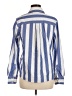 Boden 100% Cotton Stripes Blue Long Sleeve Blouse Size 6 - photo 2