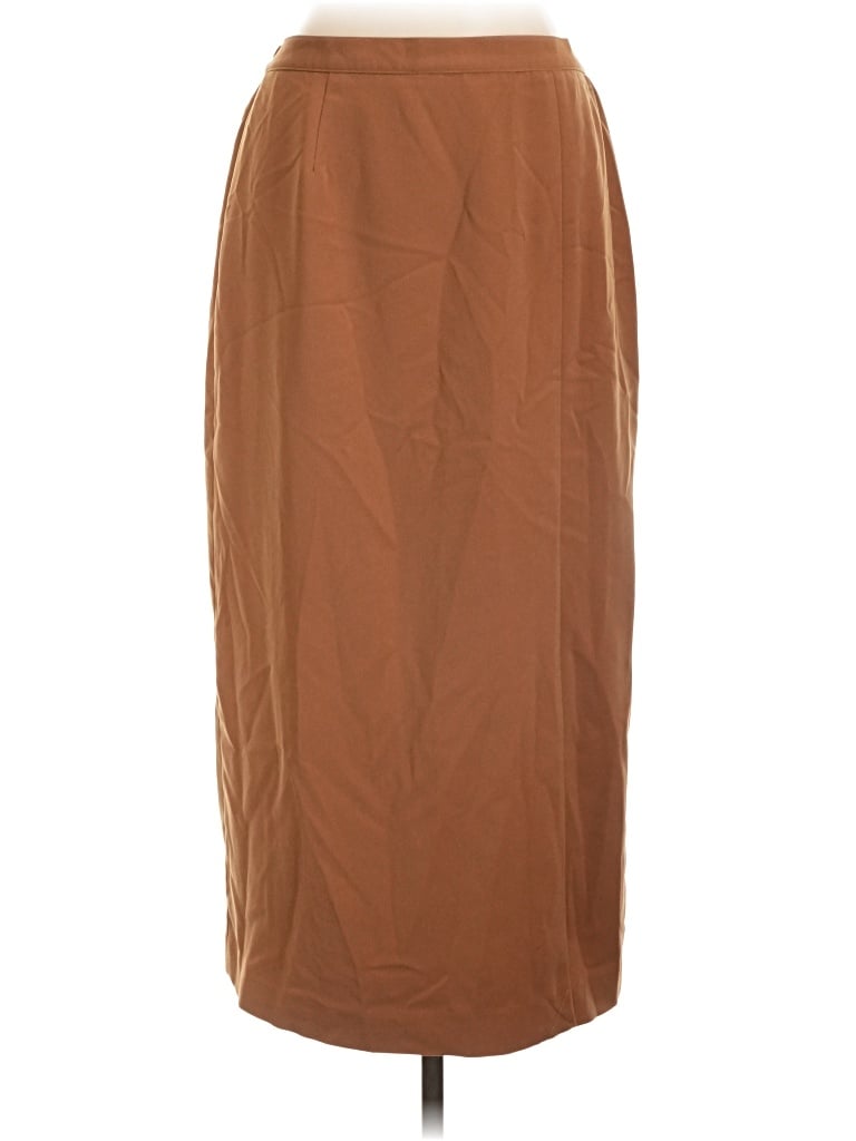 Pre-owned Sag Harbor Formal Skirt In Brown