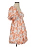 PrettyLittleThing 100% Polyester Orange Cocktail Dress Size 2 - photo 4