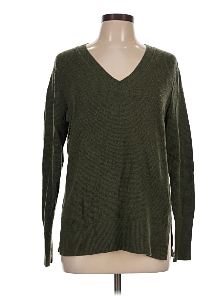 Pre-owned Gap Pullover Sweater In Green