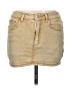 Shein Tan Denim Skirt Size 6 - photo 1