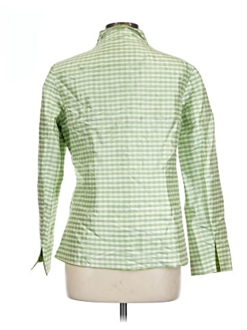 Grace Chuang Long Sleeve Silk Top (view 2)