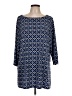 JM Collection Blue 3/4 Sleeve Blouse Size L - photo 1
