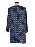 JM Collection Blue 3/4 Sleeve Blouse Size L - photo 2