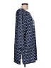 JM Collection Blue 3/4 Sleeve Blouse Size L - photo 4
