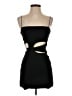 Zara Solid Black Cocktail Dress Size S - photo 1
