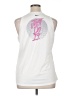 Nike 100% Polyester White Sleeveless T-Shirt Size XL - photo 2