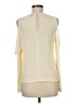 Topshop Ivory Sleeveless Blouse Size 6 - photo 2