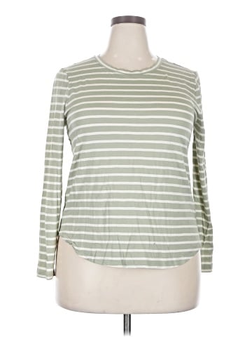 Ann Taylor LOFT 3/4 Sleeve T-Shirt (view 1)