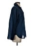 J.Crew 100% Cotton Blue Long Sleeve Button-Down Shirt Size 4 (petite) - photo 4