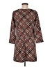Echo Tweed Brown Casual Dress Size EU 38 / US 8 - photo 2