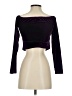 Allegra K Purple Long Sleeve Top Size S - photo 2