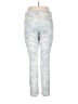 J.Jill Paisley Floral Graphic Blue Jeans Size 12 - photo 2