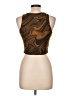 Fleo Brown Sleeveless Top Size L - photo 2