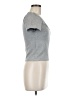 90 Degree by Reflex Silver Short Sleeve Turtleneck Size M - photo 4