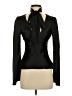 Zara 100% Polyester Black Long Sleeve Blouse Size S - photo 1