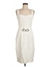 Cache 100% Polyester Ivory Casual Dress Size 6 - photo 1