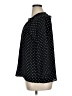 NY Collection Polka Dots Black 3/4 Sleeve Blouse Size XL - photo 5